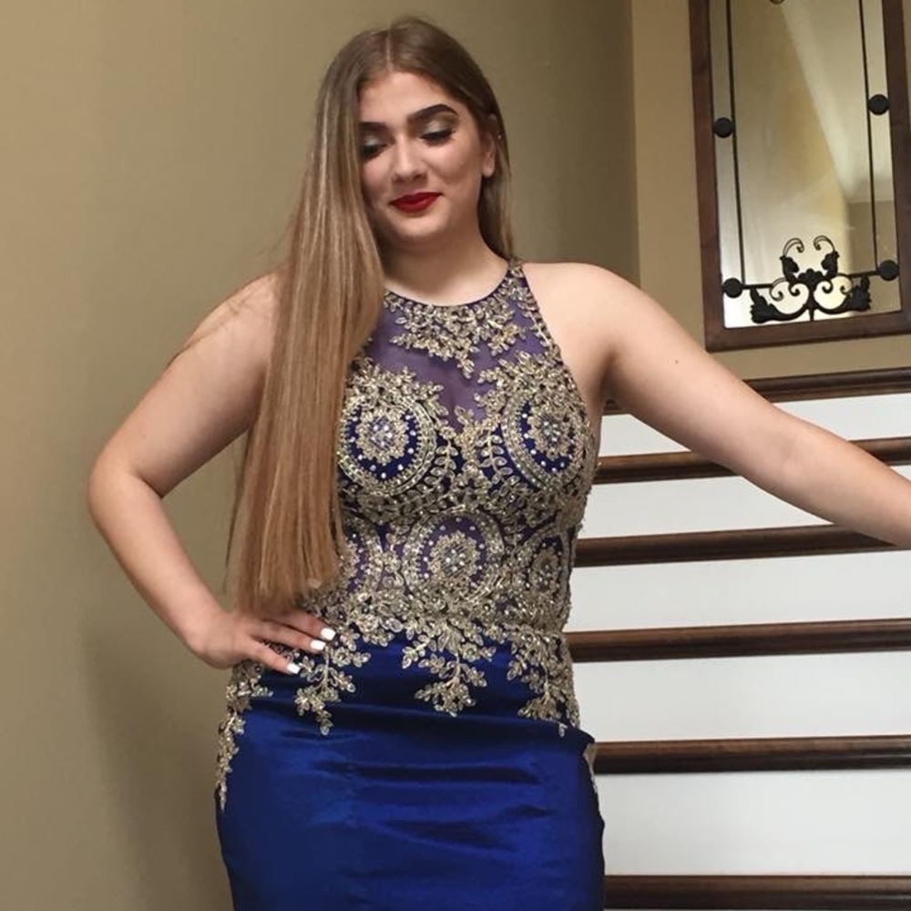 Prom dress size 8 worn once